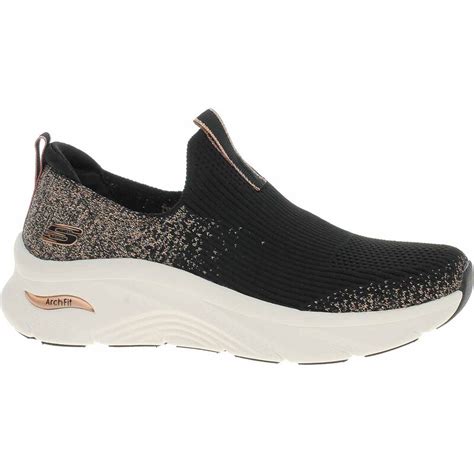 Skechers Relaxed Fit Arch Fit D Lux Glimmer Dust Black Glami Cz