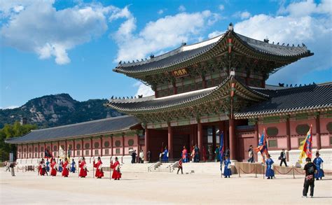 South Korea Palace Wallpapers Top Free South Korea Palace Backgrounds Wallpaperaccess