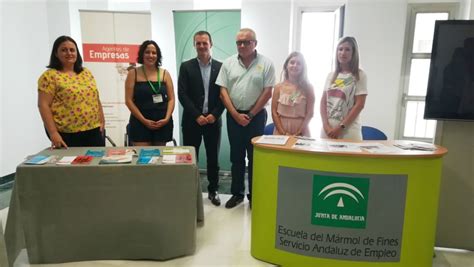 El SAE la Escuela del Mármol y Andalucía Emprende y participan en la I