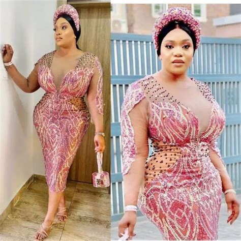 Latest Asoebi Styles Gorgeous Lace And Ankara Styles For Weddings