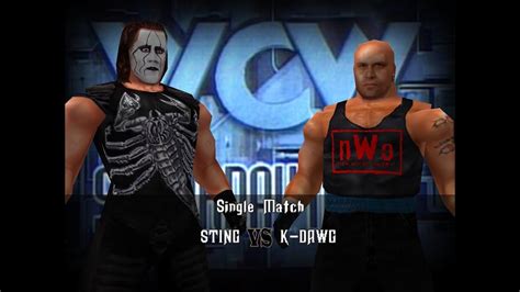 Wcw Feel The Bang V Matches Sting Vs Konnan Youtube