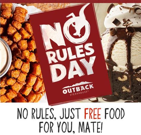 Free Appetizer Or Dessert Outback Steakhouse Only Mwfreebies