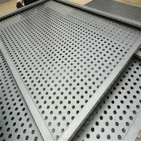 Rust Proof And Hard Structure Gi Perforated Sheet At Best Price In