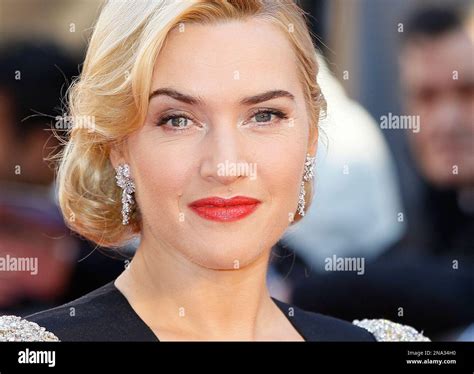 British Actress Kate Winslet Arrives At The World Premiere Of Titanic