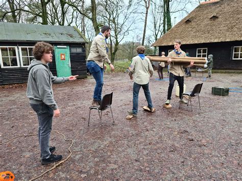 Verkenners Uitgedaagd Scouting Opv Schoonoord