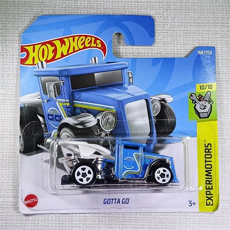 Hot Wheels Gotta Go Treasure Hunt Collectible Model Car Miniature Gift Item For Car Collectors