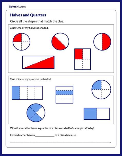 Geometry Worksheets for Kindergarteners Online - SplashLearn