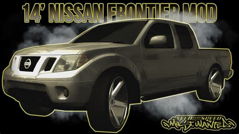 2014 Nissan Frontier Mod Nfs Most Wanted 2005 Pc 1440p Youtube