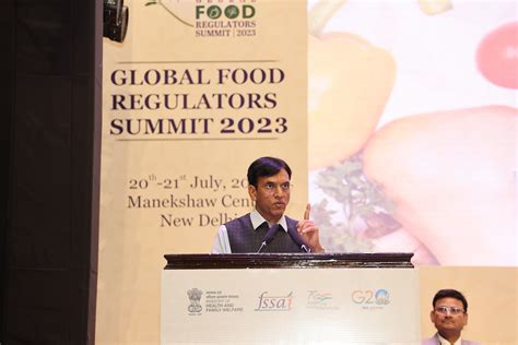 Dr Mansukh Mandaviya On Twitter Addressed Global Food Regulators