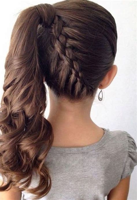 12 Cute And Smart Ponytails For School Girls Hairstylecamp