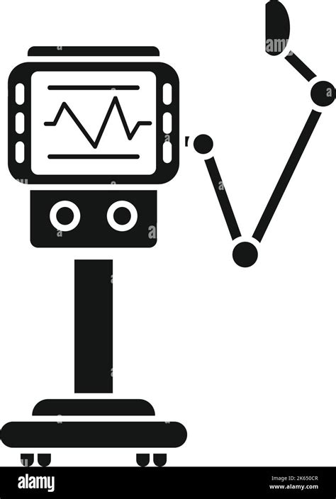 Care Medical Machine Icon Simple Vector Hospital Patient Oxygen