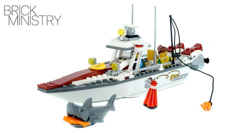 LEGO 60147 CITY Fishing Boat YouTube