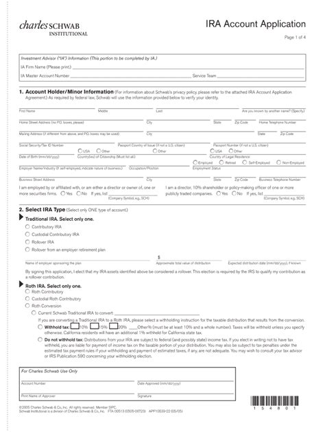 Fillable Online Ira Account Application Alpine Capital Management Fax