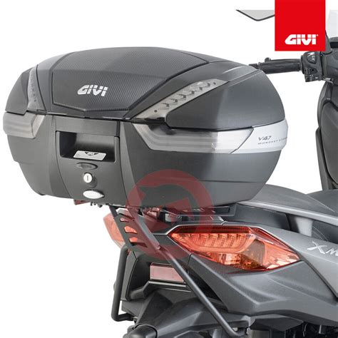 GIVI Set Topcase Monokey Kohlenstoff V47NNT Platte SRA5137 BMW 900 XR