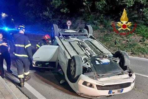 Incidente Stradale Con Feriti Lievi Lungo La Flaminia