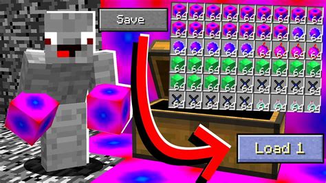 Ich Cheate Mit Inventar Save In Minecraft Lucky Block Bedwars Youtube