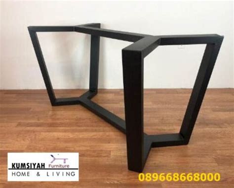 Jual Kaki Meja Besi Hollow Desain Minimalis Murah Kumsiyah Furniture