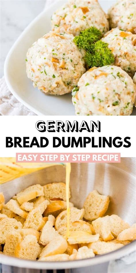 Bread Dumplings Easy German Semmelknoedel Plated Cravings