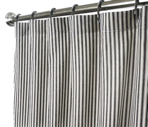 Decorative Things Shower Curtain Unique Fabric Designer Modern Black