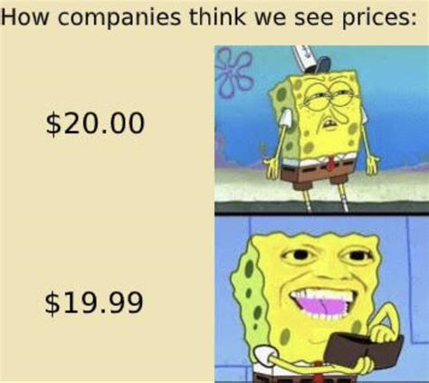 Spongebob Wallet Meme Face - Inkinspot