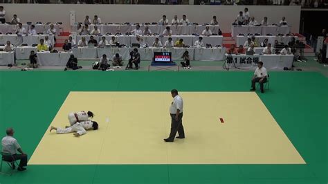 2014年 柔道 女子個人 48kg級 1回戦 毎熊祐稀 （西陵長崎）×石田沙緒理（健大高崎群馬） Youtube