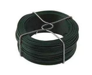 Fil d attache plastifié vert 1 5 mm pour grillage 100m DIRICKX