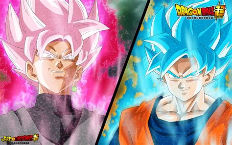 Goku Black SsJ Rose Vs Goku SsGss Von Jaredsongohan Auf DeviantArt