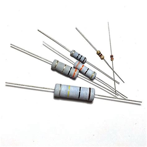 Pcs K Ohm Watts W Carbon Film Resistors Ebay