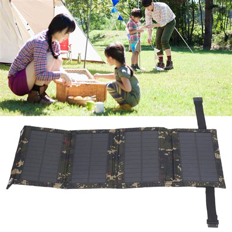 Broleo Foldable Portable Solar Panel W Slim Waterproof Solar Panel