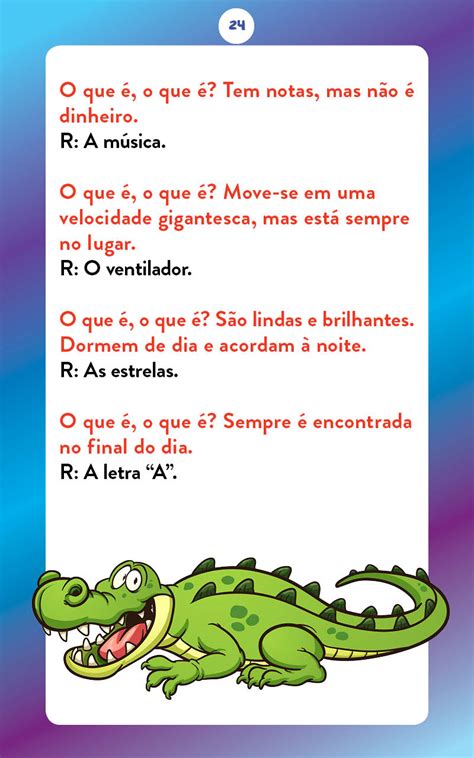 Piadas De Oque É - Piadas Para Crianças Ed. 98 - Curtinhas, O que é, o que é? E Charadas ...