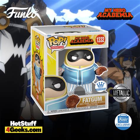 New Mha Hlb Fatgum Metallic Super Sized Funko Pop