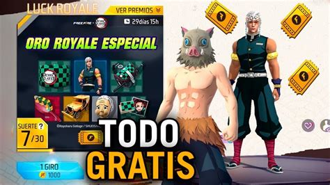 Ya Sali Luck Royale De Oro Especial De Demon Slayer Gratis En Free