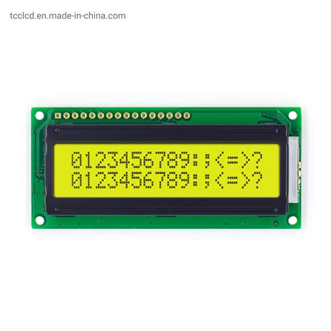 Tcc A V Mono Character Lines Lcd Module Pin X