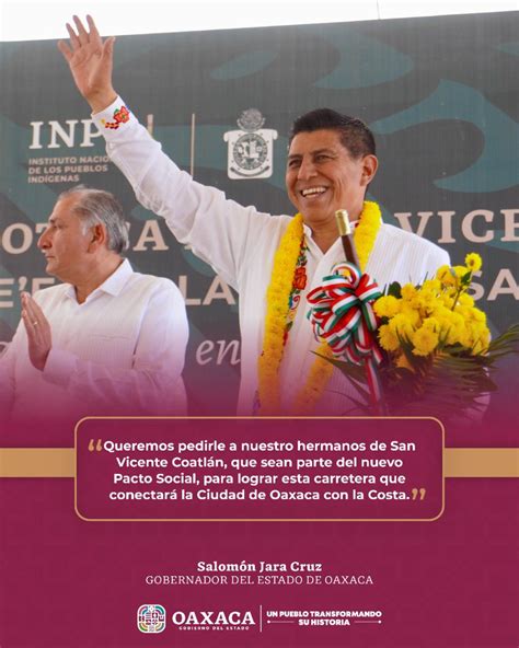 SINFRA Oaxaca on Twitter RT salomonj Somos un gobierno que a través