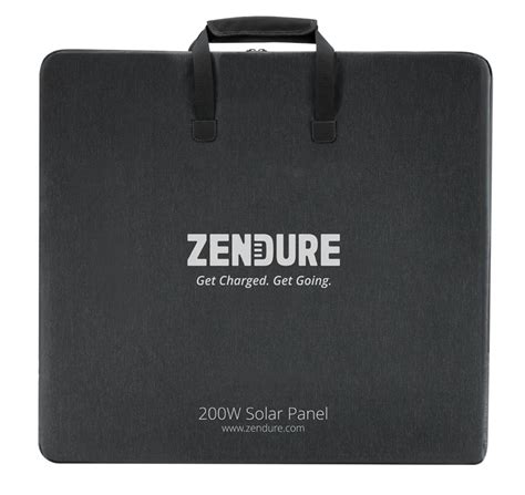 Zendure 200W Monocrystalline Foldable Solar Panel