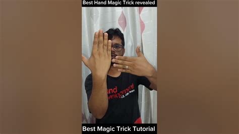 Best Hand Magic Trick Revealed Tutorial 527 Shorts Viral Magic Wowmagic Wow Shortsfeed