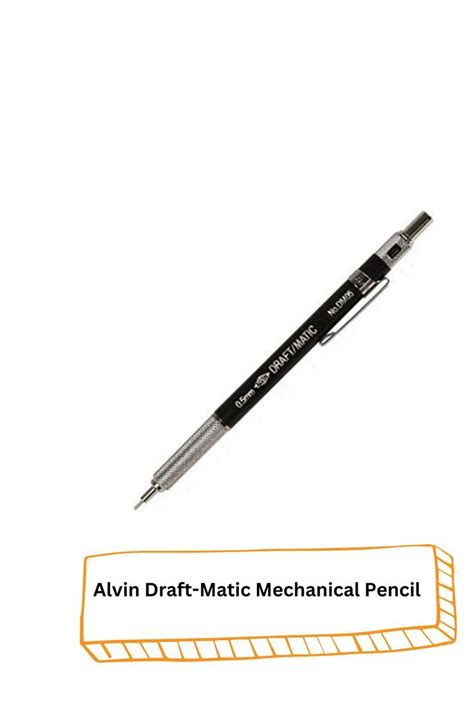 Alvin Draft Matic Mechanical Pencil In 2022 Mechanical Pencils Best