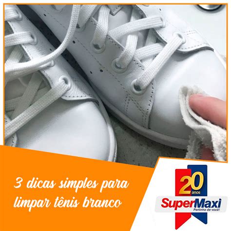 Como Limpar A Parte Branca Do Tenis - 3 dicas simples para limpar tênis Branco - Rede Supermaxi