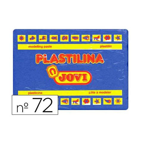 Plastilina Jovi Color Azul Oscuro Grande Gr Didaplay