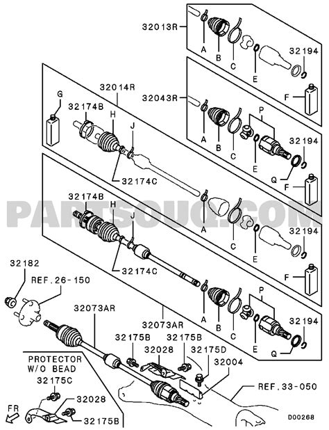 Power Train Mitsubishi Mirage Space Star General Export A A