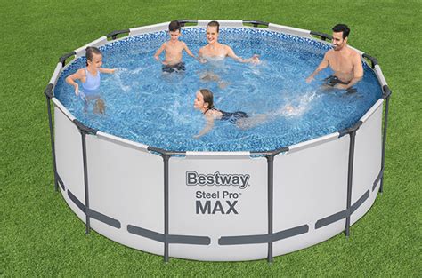 Piscine Tubulaire Steel Pro Max Ronde 3 66 X 1 22 M Bestway