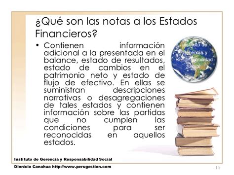 Notas A Los Estados Financieros 14 5 2016 Redaccion De Informes