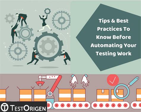 Tips Best Practices To Know Before Automating Your Testing Work