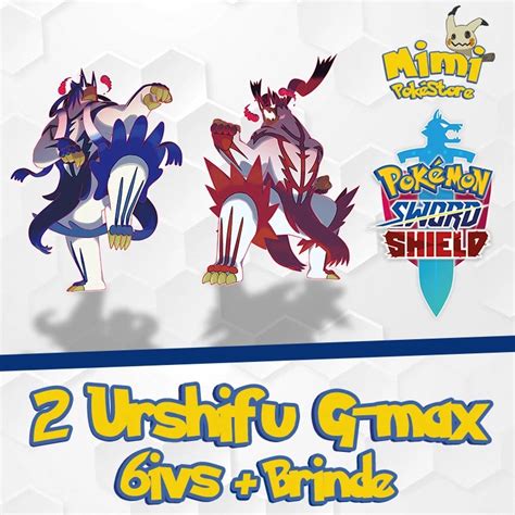 2 Urshifu Gigantamax 6ivs Pokémon Sword E Shield Outros Dfg