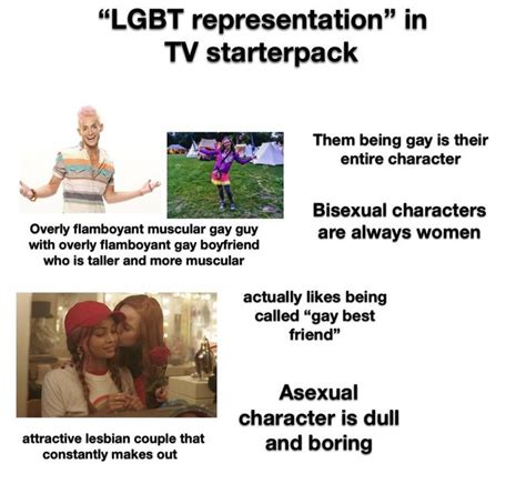 Lgbt Representation In Tv Starterpack R Starterpacks Starter Packs