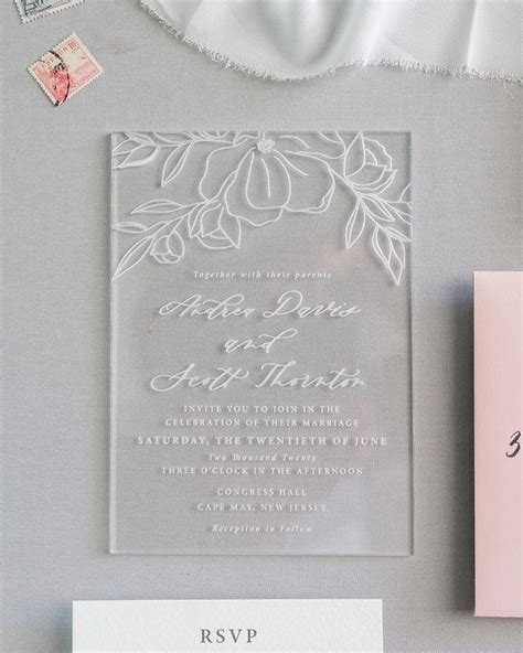 Elegant Lace Wedding Invitations