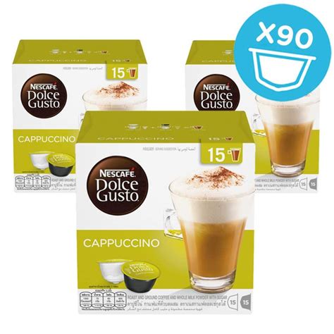 Кофе в капсулах Nescafe Dolce Gusto Cappuccino 3 упаковки по 30 капсул ...