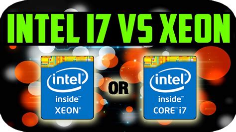 Intel i7 Vs Intel Xeon - Whats the Difference? Pros and Cons ...