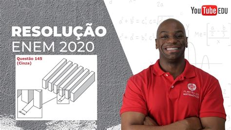 Resolução Enem 2020 Prova Cinza Questão 145 Razões trigonométricas