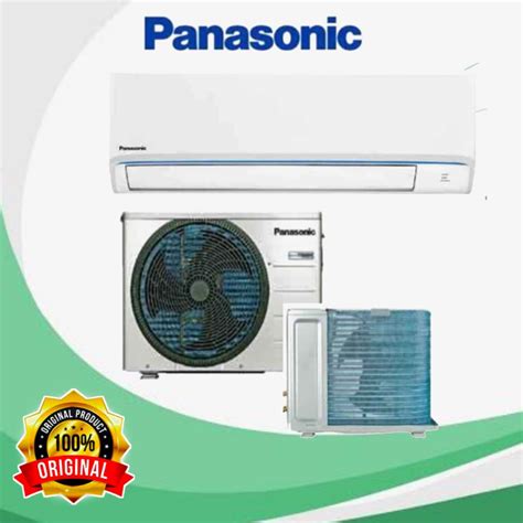 Jual AC SPLIT PANASONIC STANDARD 1 5 SIBIRU CSLN12WKJ INDOOR OUTDOOR